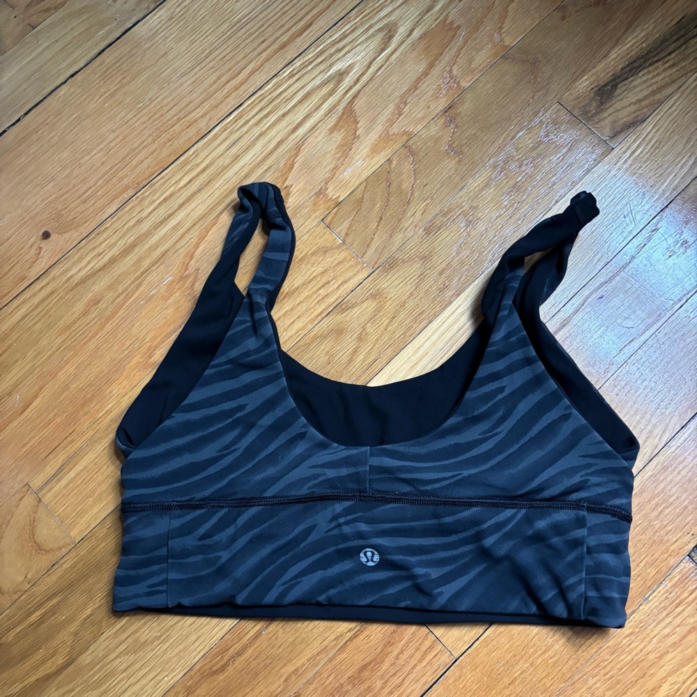 Black Lulu Align Bra - Picture 5 of 8